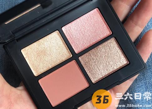 nars2020新品orgasm四色眼影盘手臂试色，这盘“高潮”你打几分？3