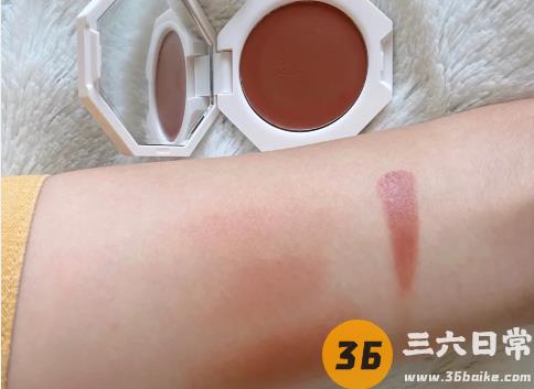 Fenty Beauty新品cheeks out腮红膏#10试色，黄皮真香！3