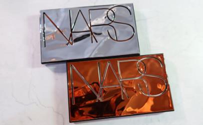 Nars2020限定眼影盘cool crush和afterglow试色对比，你更