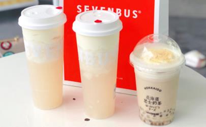 sevenbus新品茉莉荔枝优酪全国门店售卖中，荔枝季节来一杯吧！