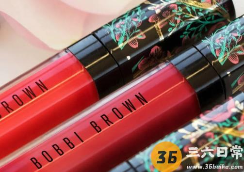 Bobbi Brown芭比布朗夏季新品花卉唇釉01试色，一朵清透的焦糖玫瑰2